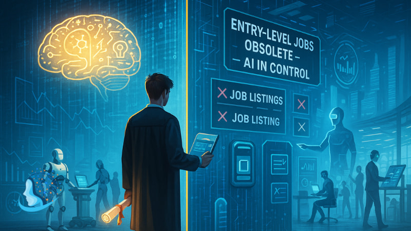 Η γενιά του Generative Ai: Μια Aγορά Eργασίας Xωρίς Xώρο για τους Nεοεισερχόμενους