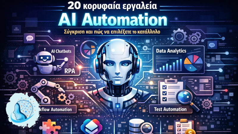 20 κορυφαία εργαλεία AI automation