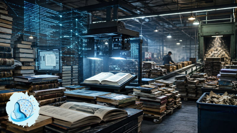 AI Εταιρείες Κατηγορούνται ότι Αγοράζουν και Καταστρέφουν Βιβλία